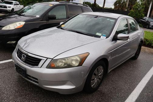 Alabaster Silver Metallic 2008 Honda Accord 2.4 LX