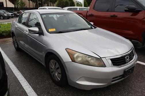 Alabaster Silver Metallic 2008 Honda Accord 2.4 LX