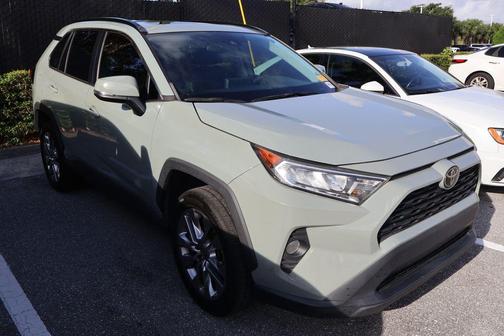 Lunar Rock 2021 Toyota RAV4 XLE Premium
