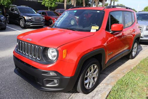 Colorado Red 2018 Jeep Renegade Latitude