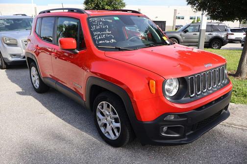 Colorado Red 2018 Jeep Renegade Latitude