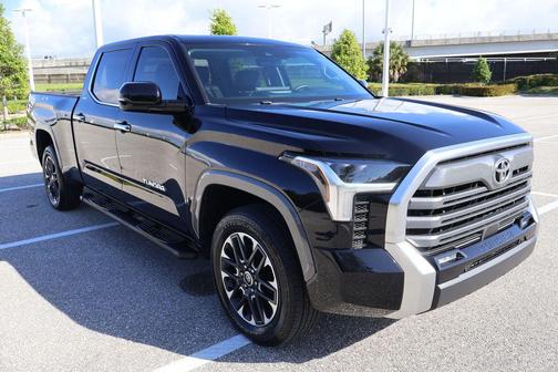 Midnight Black Metallic 2023 Toyota Tundra Limited