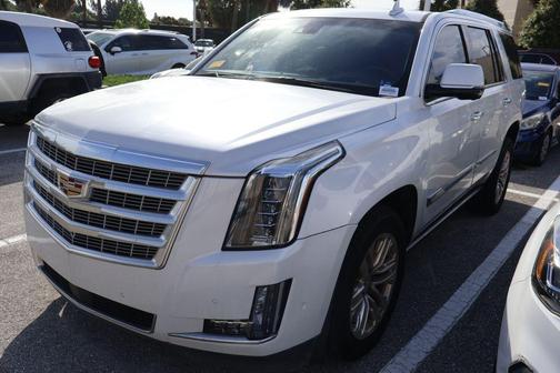 Crystal White Tricoat 2019 Cadillac Escalade Premium Luxury