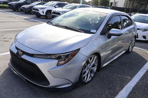 Classic Silver Metallic 2022 Toyota Corolla LE