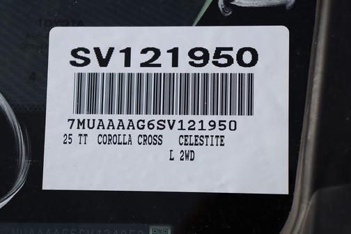 2025 Toyota Corolla Cross L