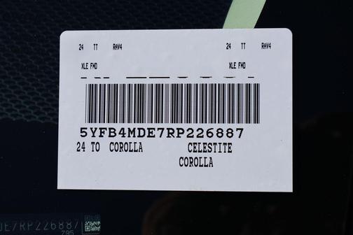 2024 Toyota Corolla LE