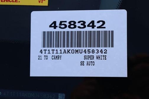 2021 Toyota Camry SE