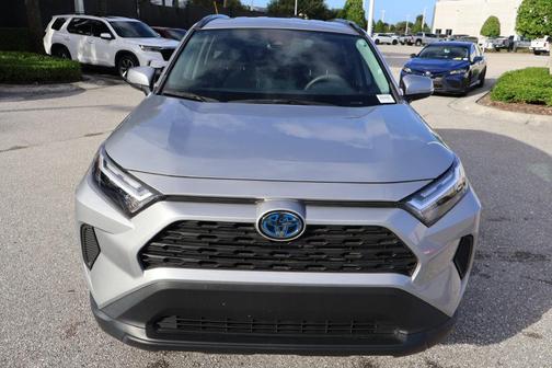 Silver Sky Metallic 2024 Toyota RAV4 Hybrid XLE
