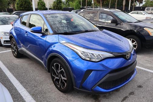 Blue Eclipse Metallic 2021 Toyota C-HR XLE