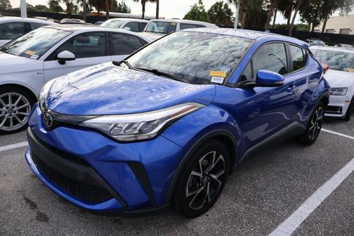 Blue Eclipse Metallic 2021 Toyota C-HR XLE