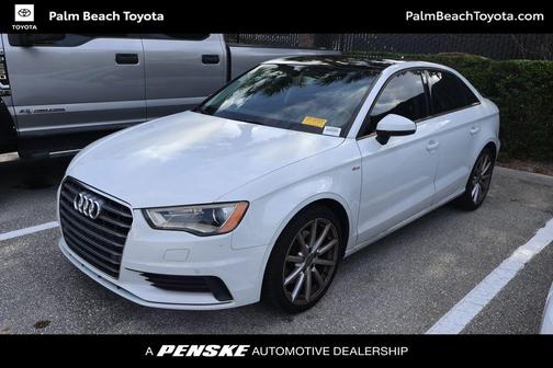 Glacier White 2015 Audi A3 1.8T Premium