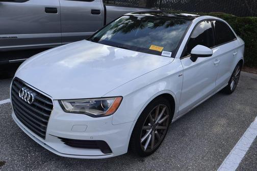 Glacier White 2015 Audi A3 1.8T Premium