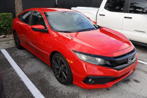 Rallye Red 2019 Honda Civic Sport