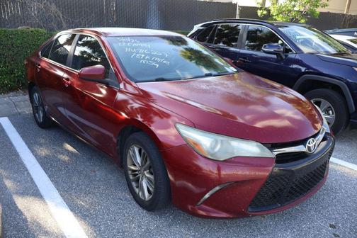 Ruby Flare Pearl 2017 Toyota Camry SE
