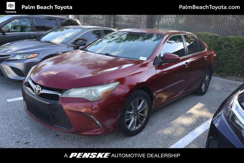 Ruby Flare Pearl 2017 Toyota Camry SE
