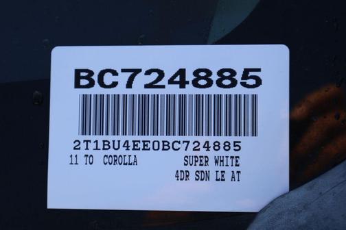 2011 Toyota Corolla LE