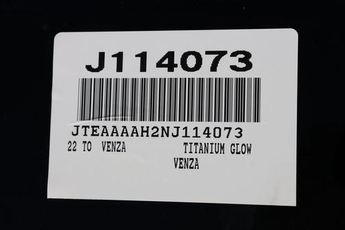 2022 Toyota Venza LE