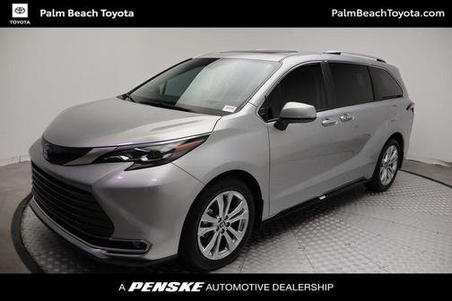 Celestial Silver Metallic 2024 Toyota Sienna Platinum