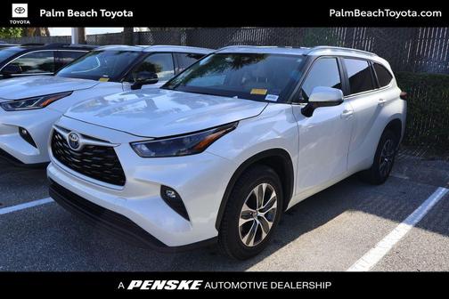 Wind Chill Pearl 2024 Toyota Highlander Hybrid XLE