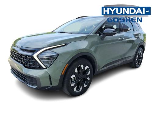 Jungle Green 2024 Kia Sportage X-Line