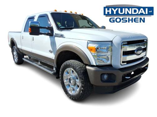 OXFORD WHITE 2015 Ford F-250 Lariat
