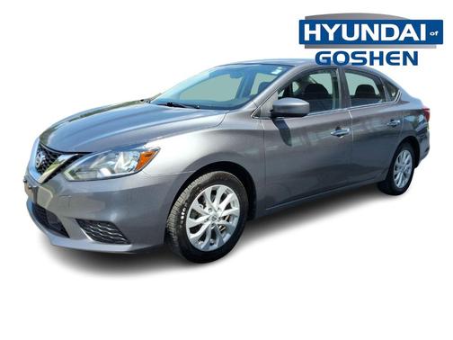 Gun Metallic 2019 Nissan Sentra SV