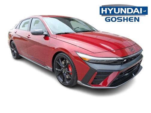Ultimate red 2025 Hyundai ELANTRA N Base
