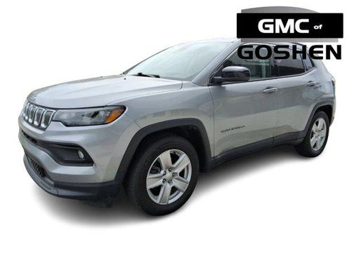 Billet Silver Metallic Clearcoat 2022 Jeep Compass Latitude