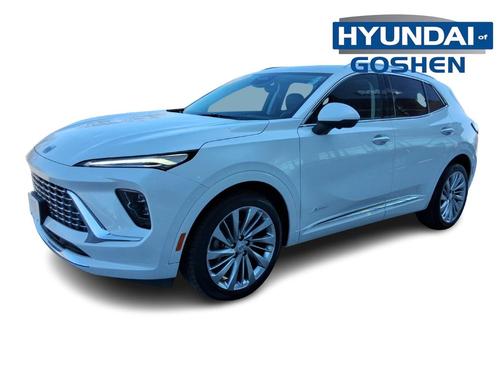 White Frost Tricoat 2024 Buick Envision Avenir AWD
