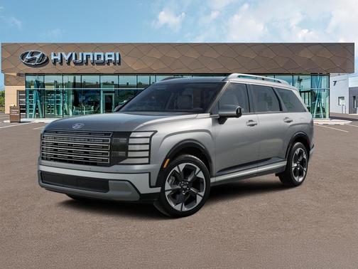 Shimmering Silver 2027 Hyundai Palisade Hybrid Limited 7P