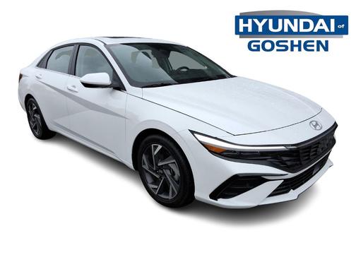 Serenity White 2025 Hyundai ELANTRA SEL