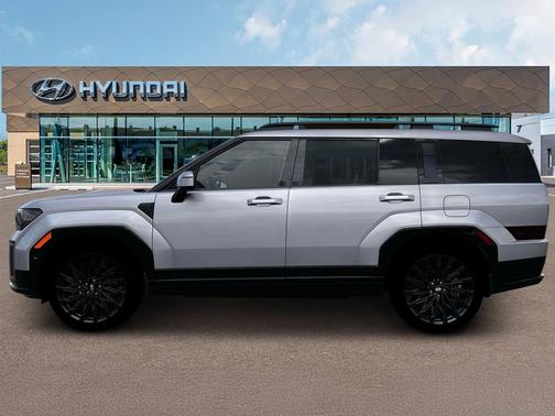 Shimmering Silver 2026 Hyundai SANTA FE Calligraphy
