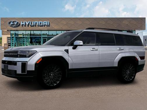 Shimmering Silver 2026 Hyundai SANTA FE Calligraphy