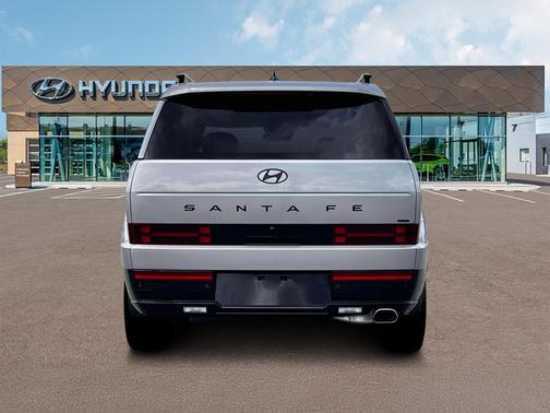 Shimmering Silver 2026 Hyundai SANTA FE Calligraphy