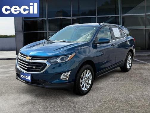 Blue 2020 Chevrolet Equinox 2LT