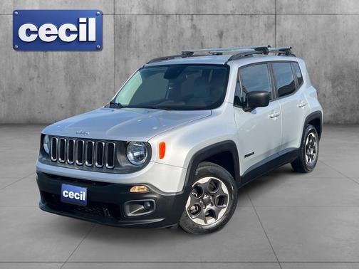 Blue 2015 Jeep Renegade Latitude