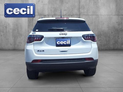 Bright White 2026 Jeep Compass Latitude