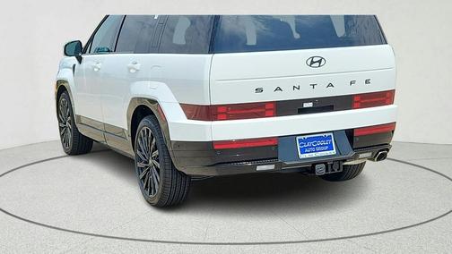 White 2027 Hyundai SANTA FE Calligraphy