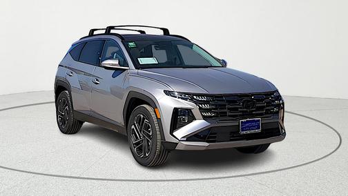 Shimmering Silver 2026 Hyundai TUCSON Hybrid Limited