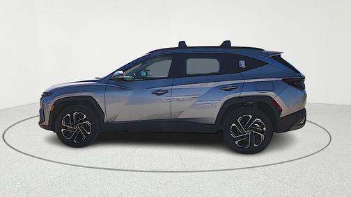 Shimmering Silver 2026 Hyundai TUCSON Hybrid Limited