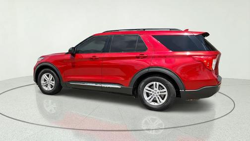 Red Metallic 2020 Ford Explorer XLT