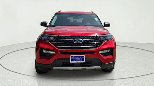 Red Metallic 2020 Ford Explorer XLT