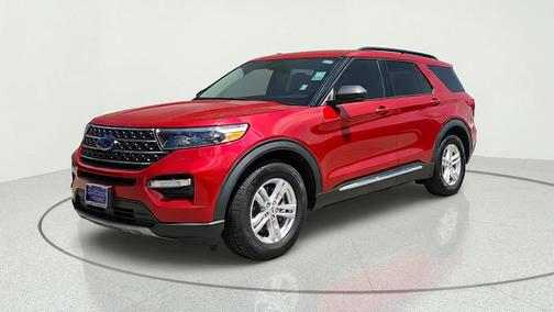 Red Metallic 2020 Ford Explorer XLT