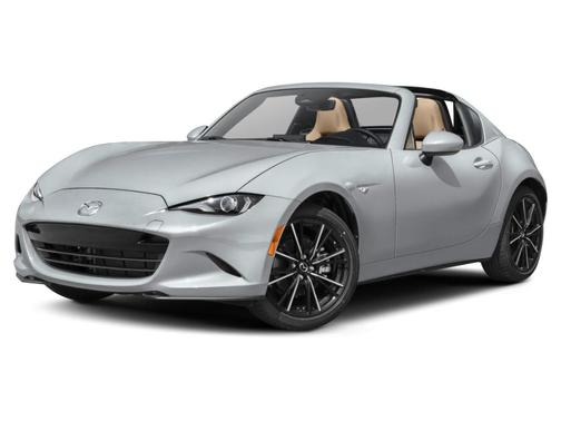 Machine Gray Metallic 2025 Mazda MX-5 Miata RF Grand Touring
