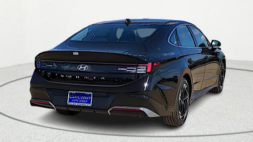 Black 2026 Hyundai SONATA SEL Sport