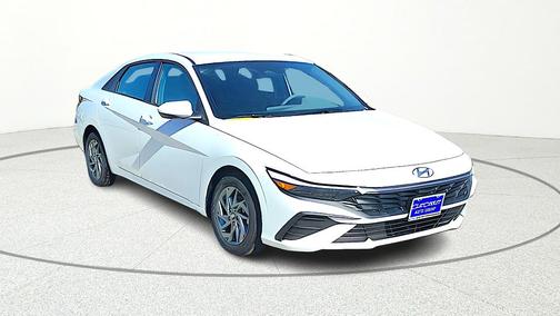 Serenity White Pearl 2026 Hyundai ELANTRA HEV Blue