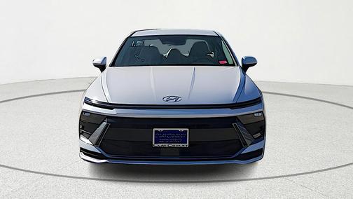 White 2026 Hyundai SONATA Hybrid Blue