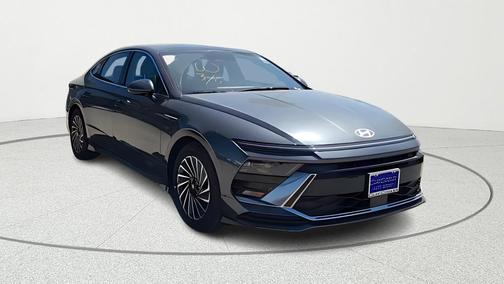 Portofino Gray 2026 Hyundai SONATA Hybrid SEL