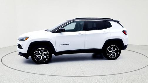 Bright White Clearcoat 2025 Jeep Compass Limited
