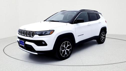 Bright White Clearcoat 2025 Jeep Compass Limited